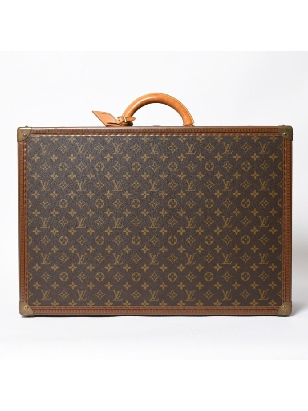 Louis Vuitton Alzer 60 Trunk Case Hard Monogram Leather